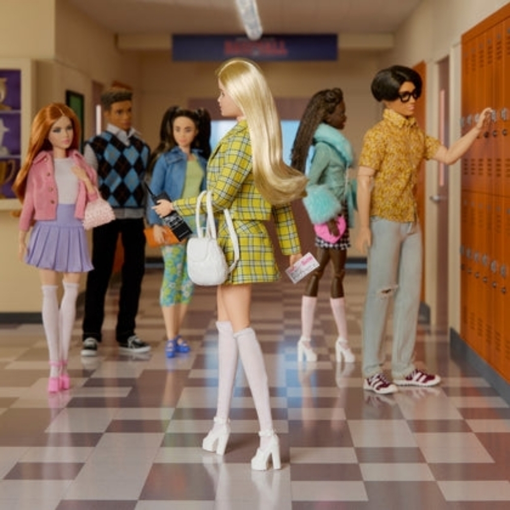 NFRB Clueless Cher Barbie Doll Yellow Plaid Outfit Mattel NIB NWT - Picture 12 of 15